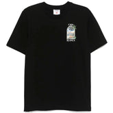 Casablanca Black Cotton T-Shirt